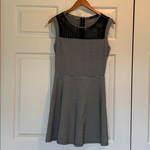 “Be Bop” Dress w/ fishnet upper chest - Picture 1 of 6